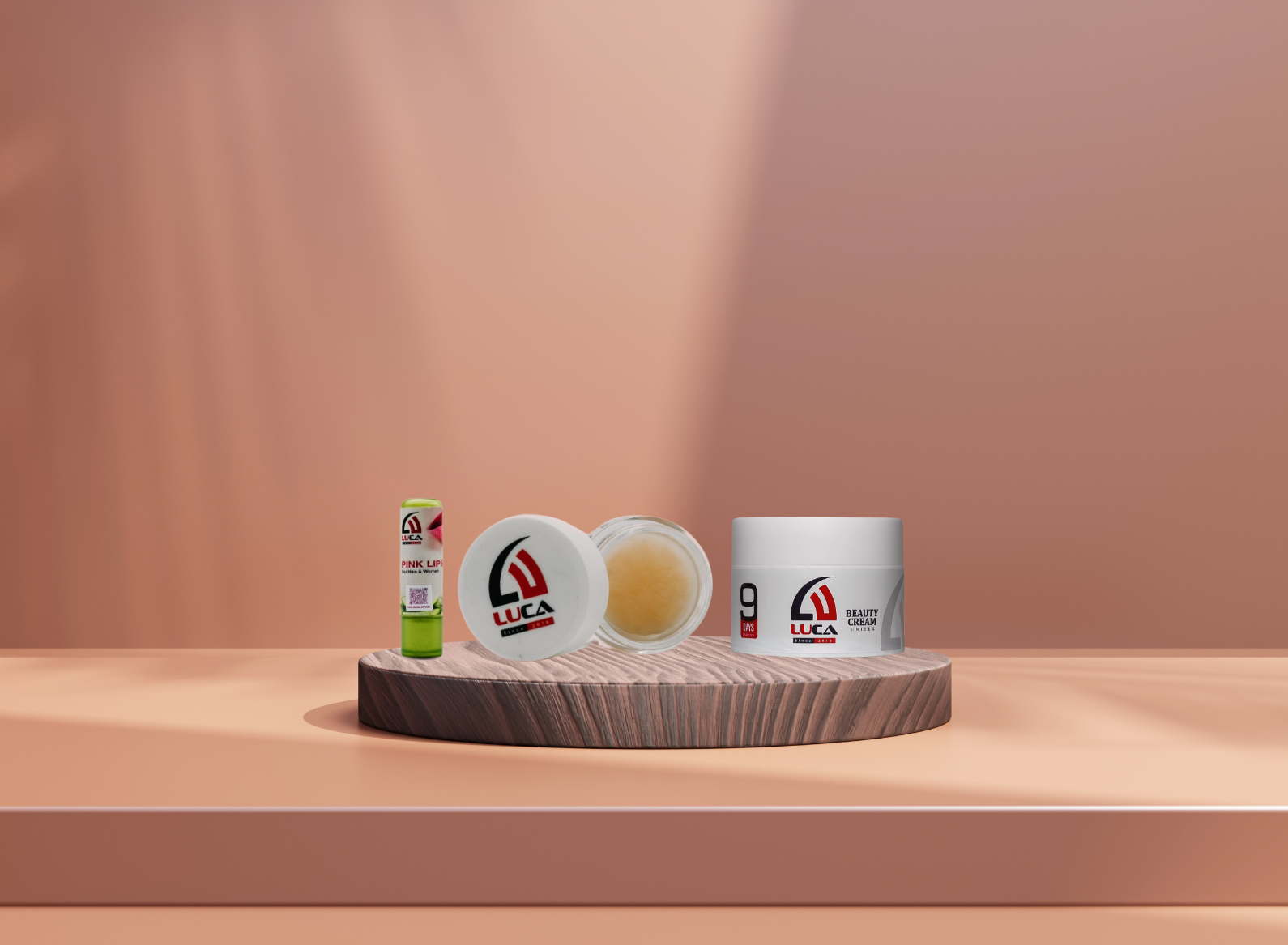 LUCA LIP SET + FACE CREAM